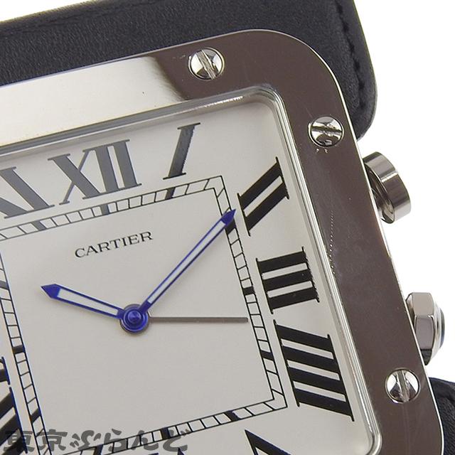 カルティエ CARTIER サントス ドゥ カルティエ デスククロック