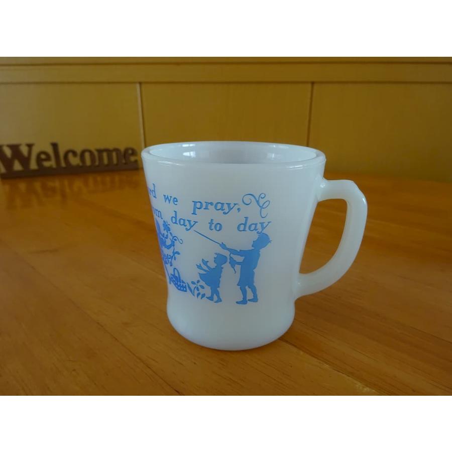 ファイヤーキング fire-king プレーヤーマグ青 レア : Tom-nuy - 通販