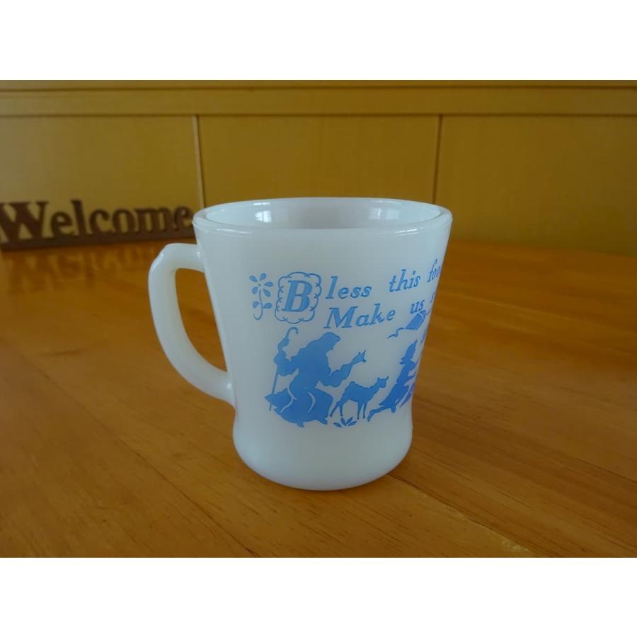 ファイヤーキング fire-king プレーヤーマグ青 レア : Tom-nuy - 通販