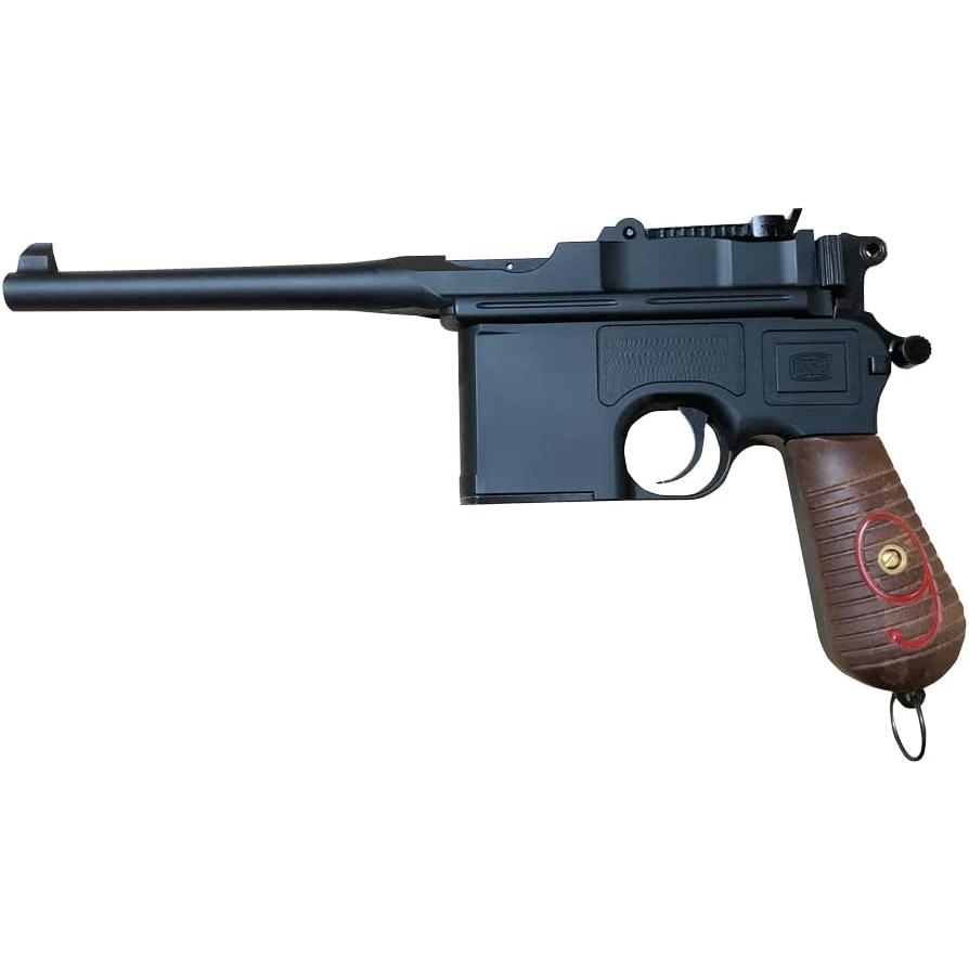 A!CTION モデルガン Mauser モーゼル C96 Red9 レッド9 マットブラック