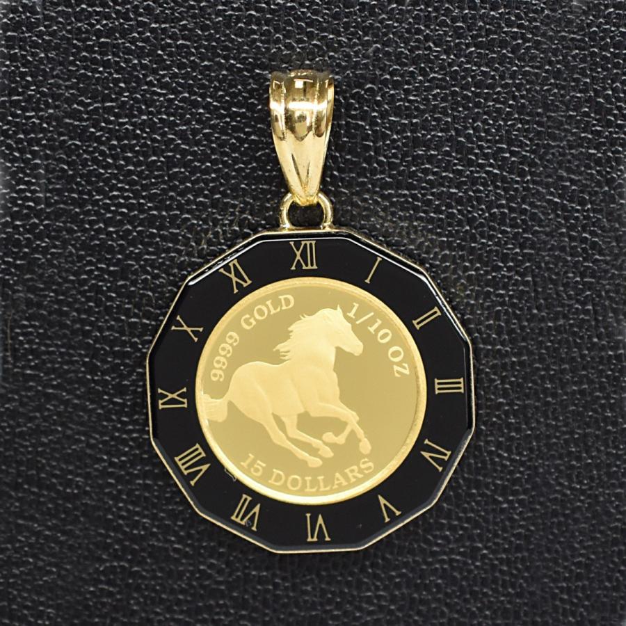 tomatosarada（トマトサラダ） ツバル/ホースコイン金貨 K24（純金 K24