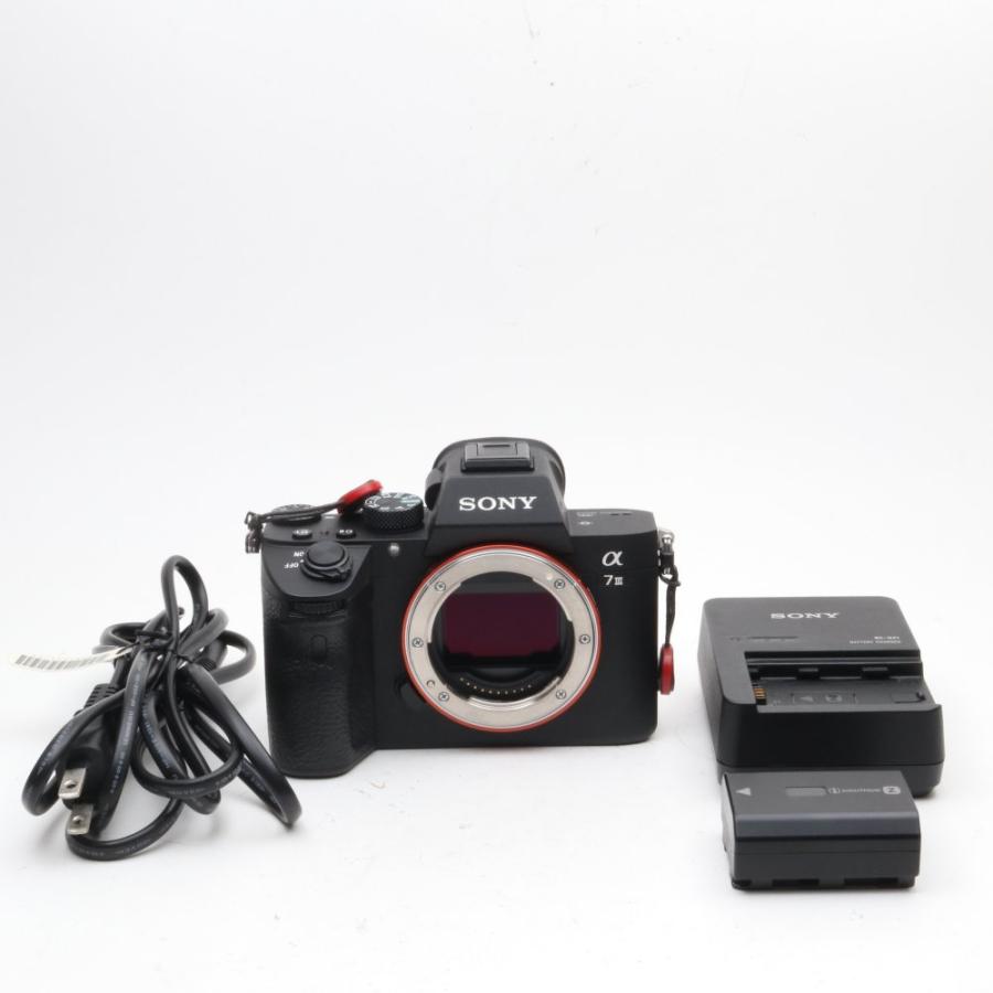 SONY α7 III ミラーレスカメラ 本体 ズームレンズ付き 箱無し Amazon