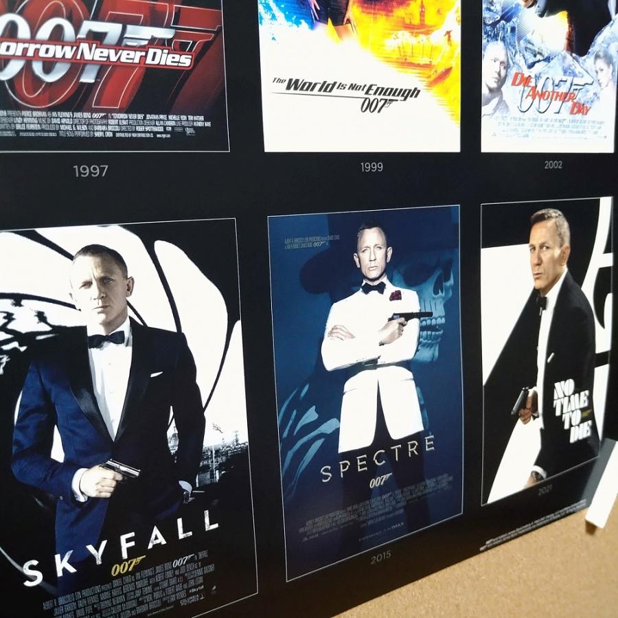 007 オールシリーズ 映画ポスター US版 24×36インチ (61×91.5cm) us1
