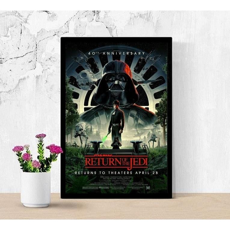 スターウォーズ 映画ポスター エピソード6 ジェダイの帰還 40周年記念