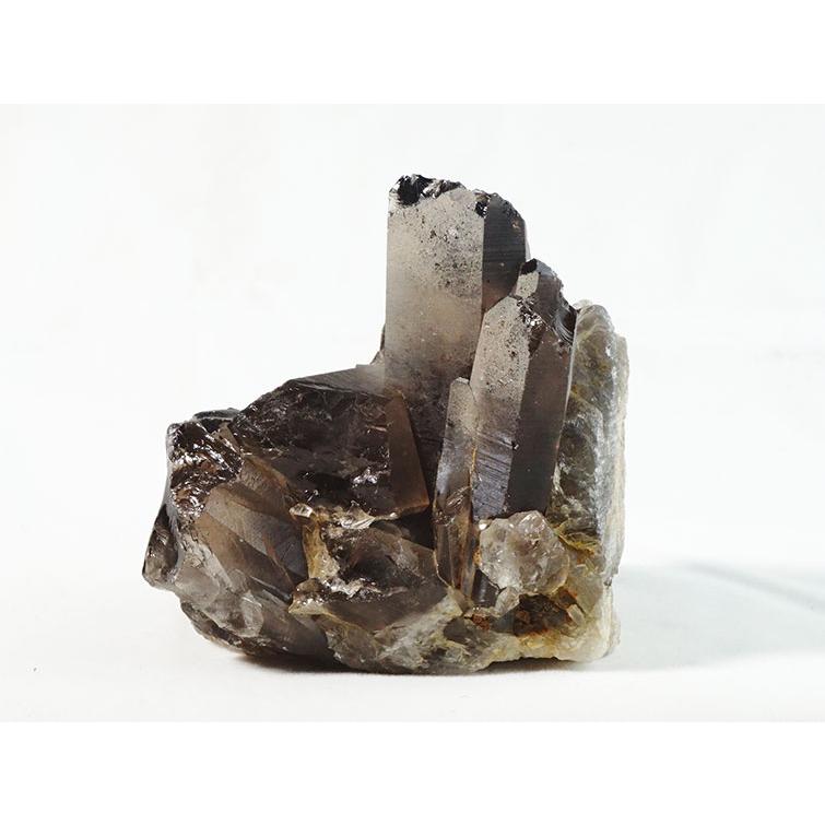 スモーキークォーツ クラスター モリオン 黒水晶 煙水晶 原石 ブラジル
