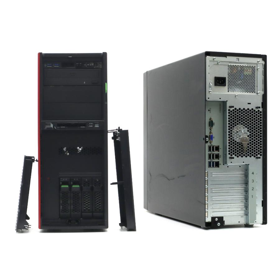 富士通 PRIMERGY TX1330 M4 Xeon E-2124 3.3GHz 16GB 1TBx2台