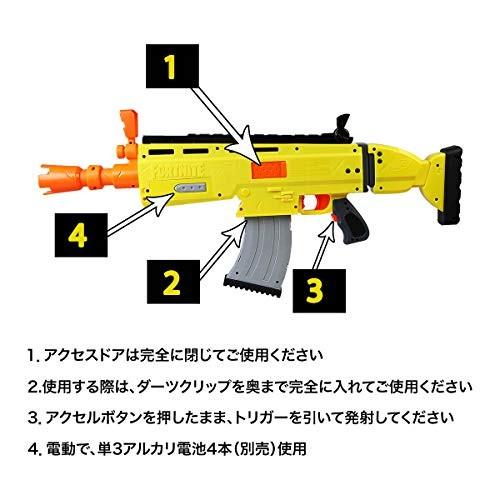 NERF フォートナイト ナーフ AR-L SMG-E ピーリー トイガン Amazon.com