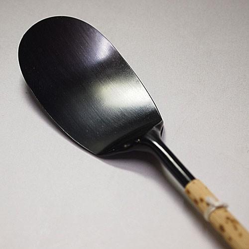 茶道具 古銅 一政堂造 伊藤政治 浄益形 風炉灰匙 共箱 N R7267 【公式