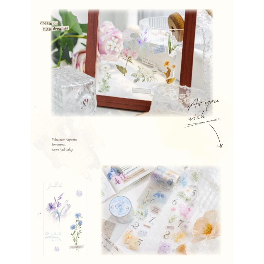 15本】 海外マステ petテープ まとめ売り コラージュ 素材 断捨離 ⑤