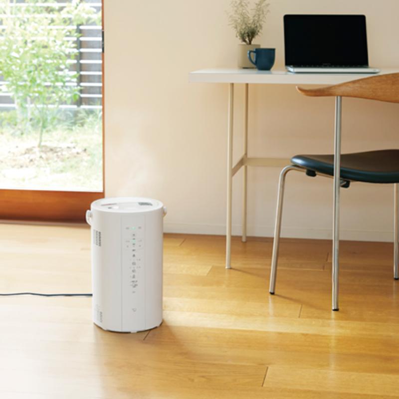 象印（ZOJIRUSHI） スチーム式 加湿器 480mL/h ホワイト 4.0L