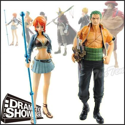 BANPRESTO（バンプレスト） ワンピース フィギュア ゾロ ナミ 2体