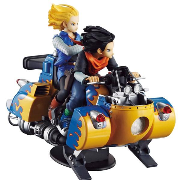 ドラゴンボールZ フィギュア DESKTOP REAL McCOY 04 人造人間17号＆18