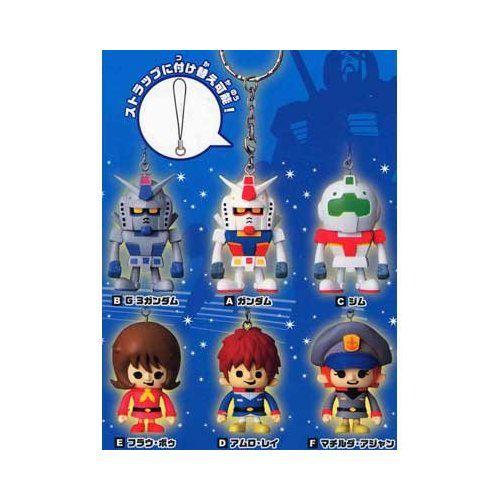 ガンダム×PansonWorks ストラップにもなるキーホルダー 第1弾 全6種