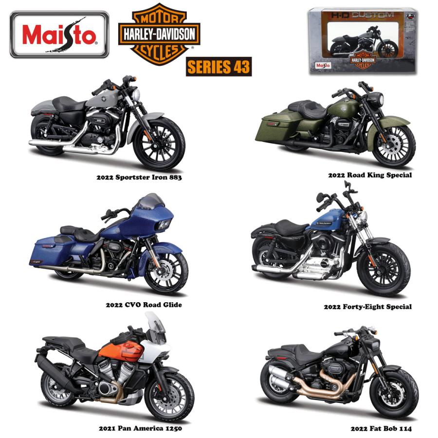 Harley Davidson（ハーレー・ダビッドソン） 1/18 ミニチュア シリーズ