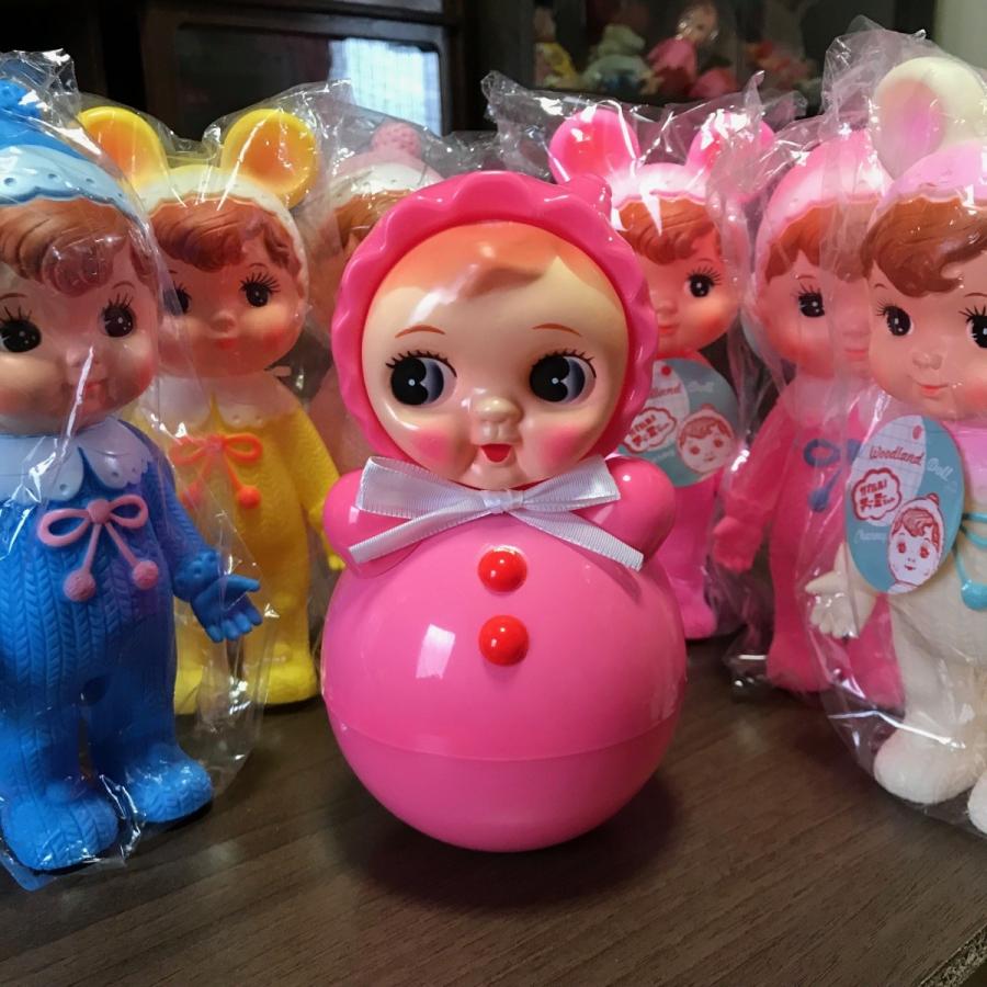 起き上がりこぼし 昭和レトロ 日本製 可愛い おきあがりこぼし : 昭和