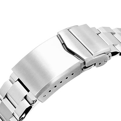 19mm メタル時計バンド ステンレス ヘクサッド3 ブレスレット V