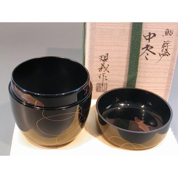 茶道具 中棗 鮎（あゆ）蒔絵 、 塚本規義作 : 佐藤大観堂 - 通販