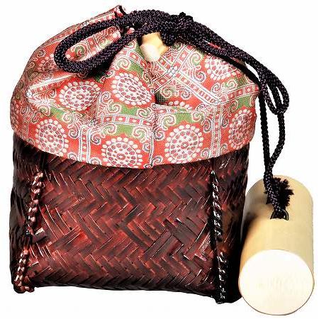 茶道具/茶器 野点籠/野立籠（のだてかご）セット、御幸籠（みゆき