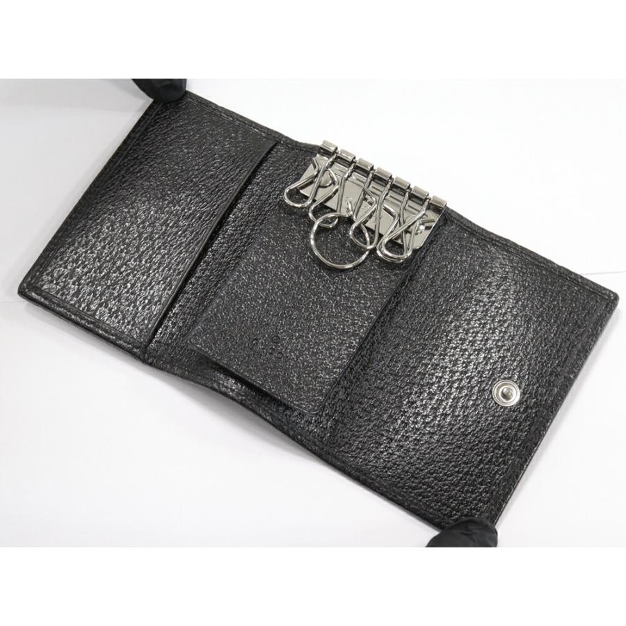 GUCCI（グッチ） 6連キーケース GGキャンバス 黒 04564 : たかみ質店