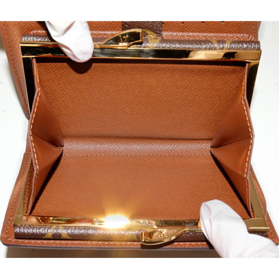 LOUIS VUITTON（ルイ・ヴィトン） 二つ折りがま口財布(小銭入れあり