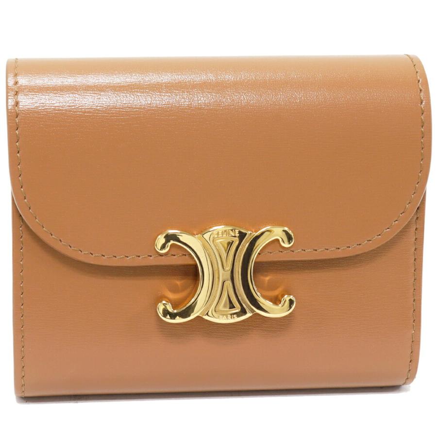 CELINE（セリーヌ） 三つ折り財布(小銭入れあり) トリオンフ スモール
