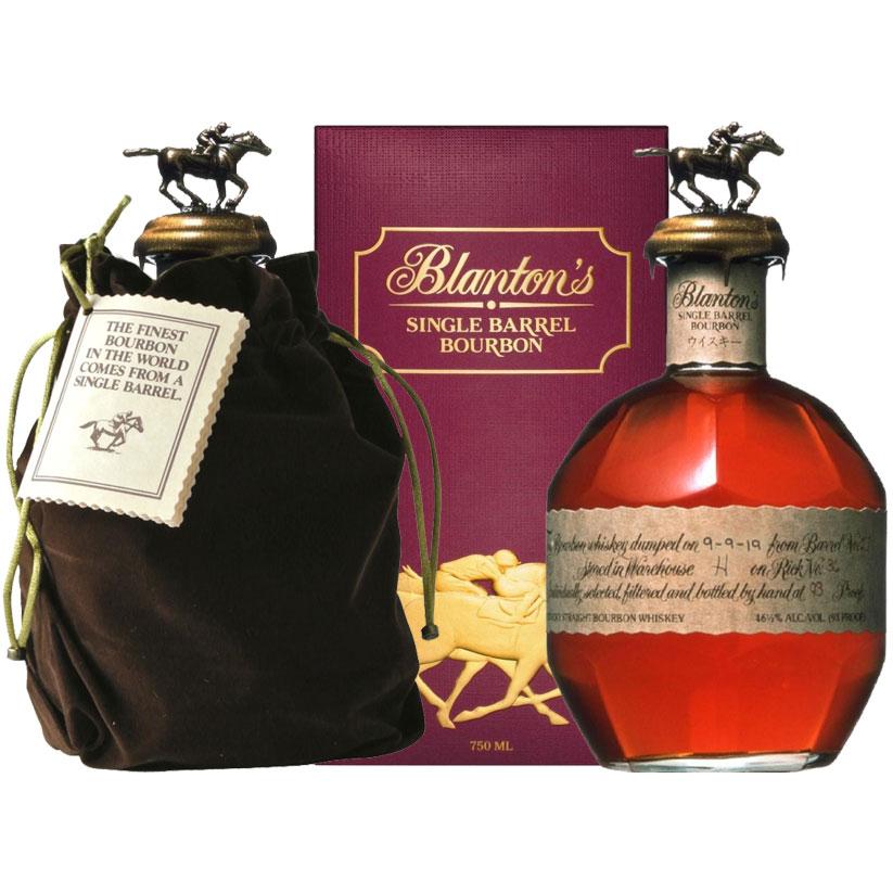 ブラントン 750ml 46.5度 正規品 バーボンウイスキー 専用ケース・袋