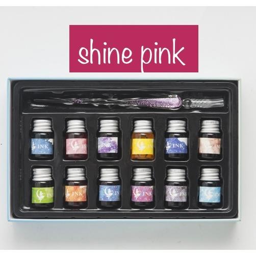 ガラスペン インクセット 初心者 おしゃれ 安い つけペン 細字 万年筆