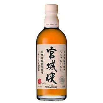 ニッカ シングルモルト 宮城峡 500ml 43度 : 酒のたきはん - 通販