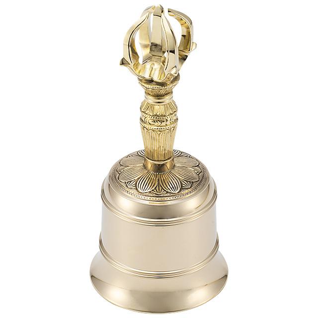 仏壇屋 滝田商店 金剛鈴 中型 高さ16.3cm×口径7.1cm（京都製 密教法具