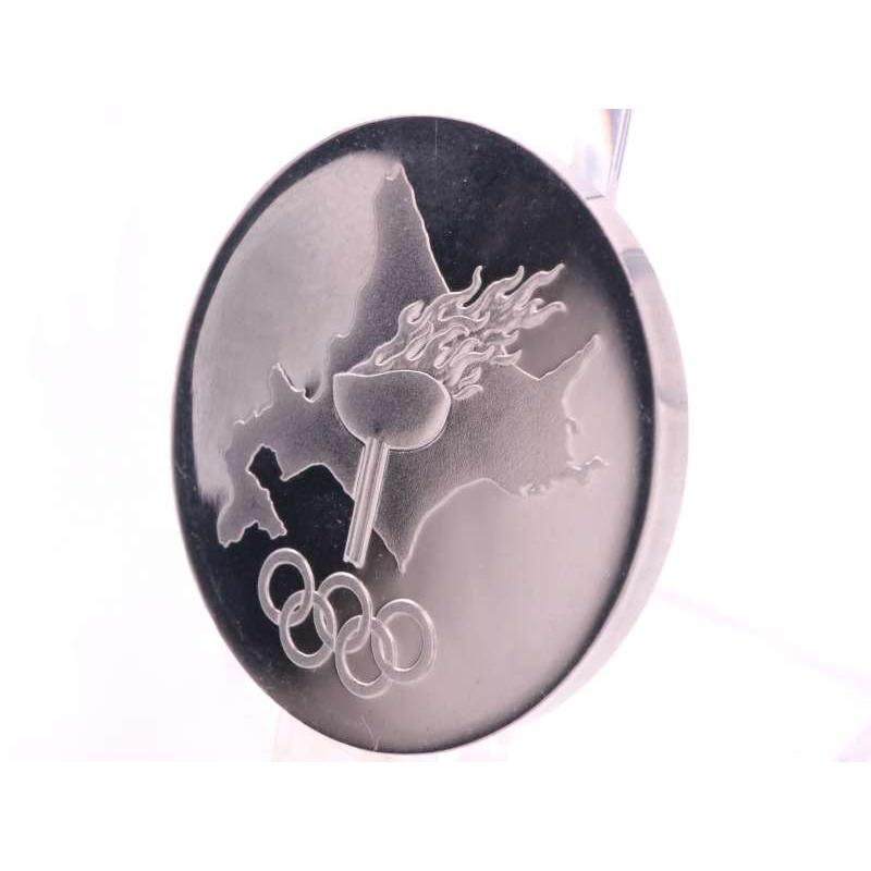 1972年札幌オリンピック冬季大会公式記念プラチナメダル