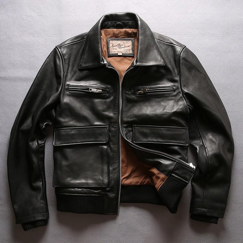 A2フライトジャケット 本革ジャケット ライダースジャケット アメリカ