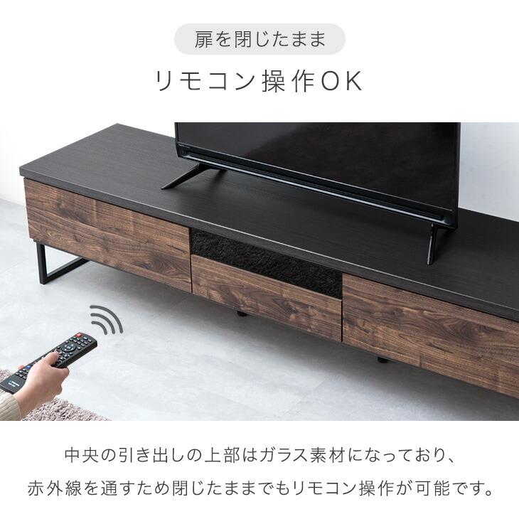 タンスのゲン テレビ台 180cm 完成品 国産 日本製 ローボード ロー
