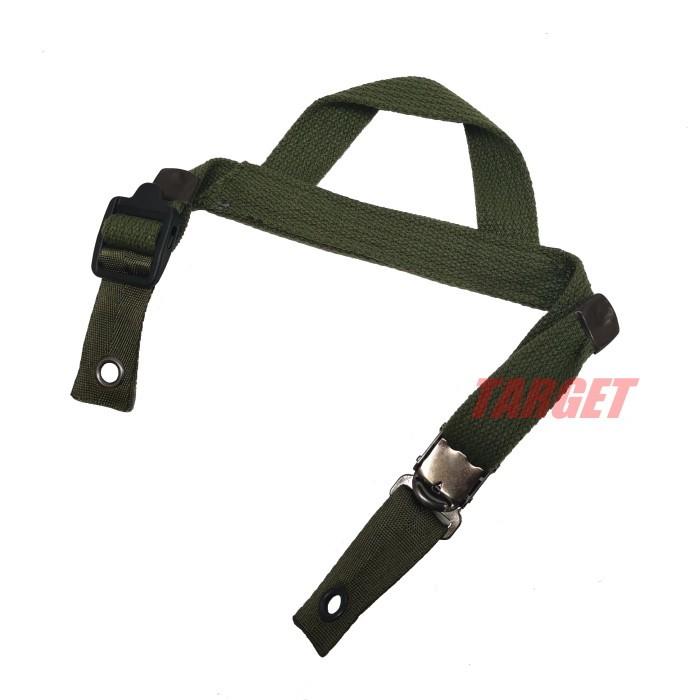 自衛隊 八八式鉄帽用あご紐 スライド式 新型 （あごひも ライナー