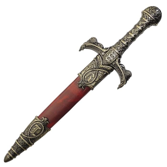 ☆DENIX リチャード1世 ライオンハートダガー ブラック/レッド 4157/N