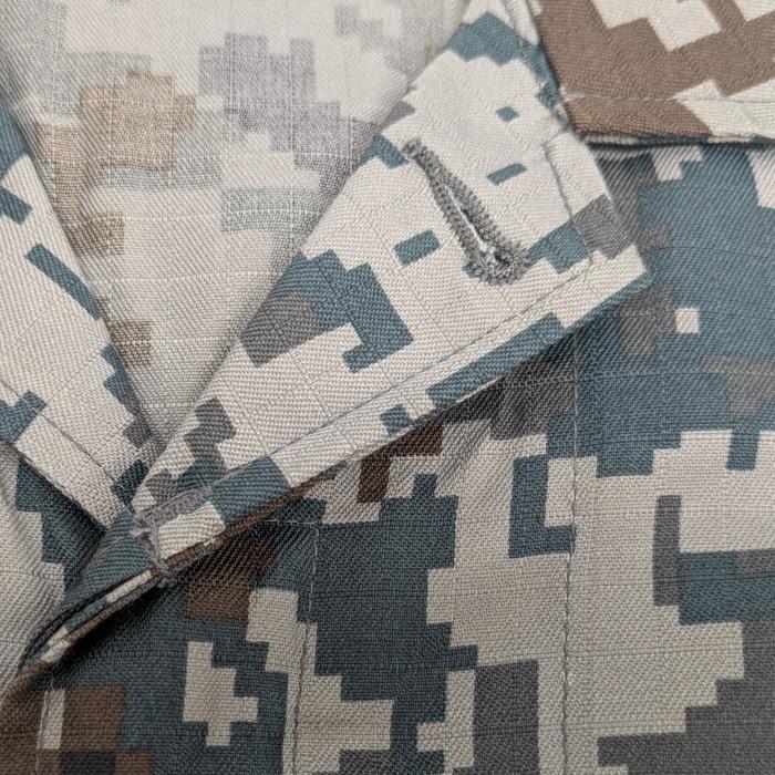 ☆PX品 航空自衛隊 デジタル迷彩 作業服 EC リップストップ 上下セット