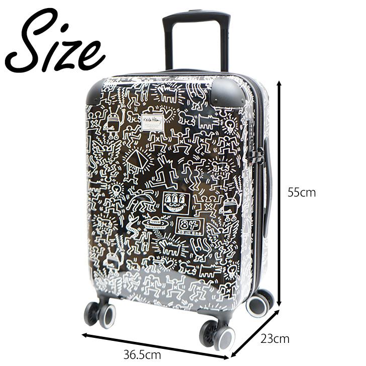 KEITH（キース） Keith Haring キースヘリング スーツケース キャリー