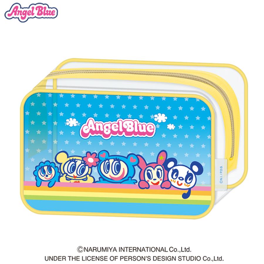 CRUX（クラックス） エンジェルブルー クリアBOX ペンケース