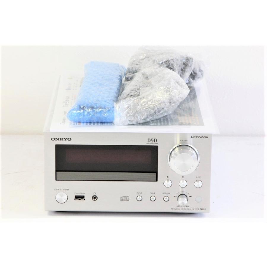ONKYO CR-N765 ネットワークCDレシーバー ハイレゾ対応 シルバー CR