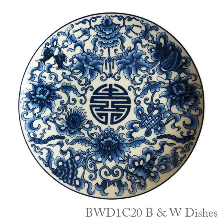 THE-SECRET-GARDEN シノワズリ 景徳鎮 お皿 青白陶器 プレート 中国