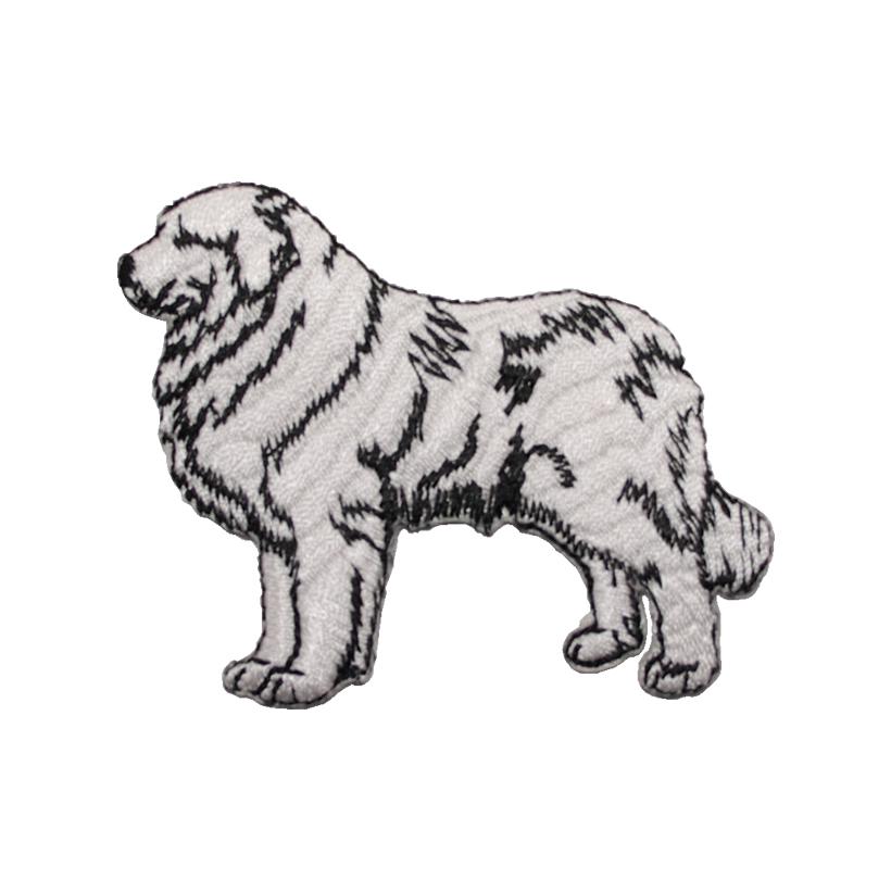 ブリード刺繍ワッペン/グレートピレニーズ : ブラックラブカンパニー