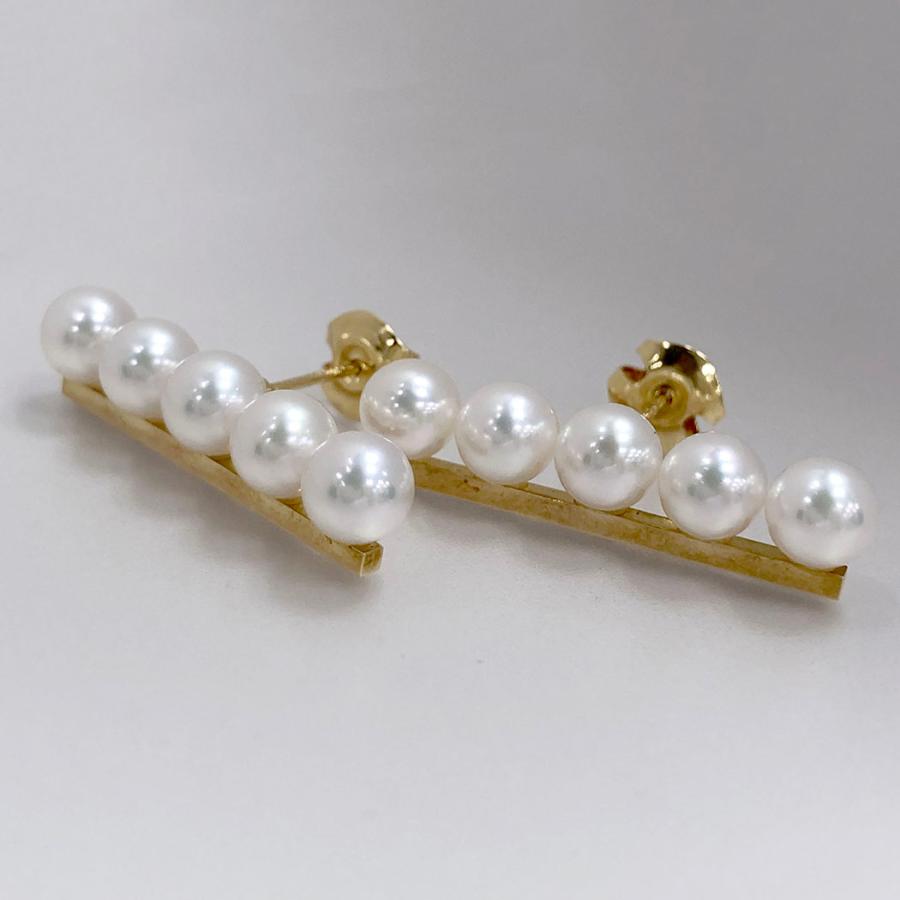 TASAKI（タサキ） バランス プラス イヤリング ピアス 750 YG 5P