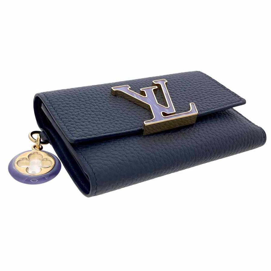 ルイヴィトン カプシーヌ コンパクト 限定チャーム付 M14664 財布 美品