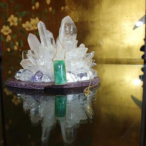 theory xyz k18 チェーン ネックレス メンズ レクタングル ゴールド