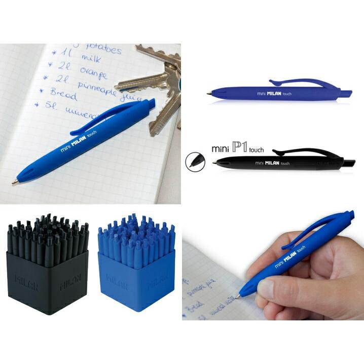 MILAN ミラン ノック式 ボールペン mini P1 touch おしゃれ かわいい