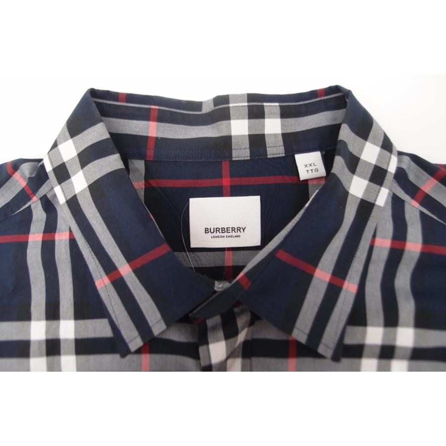 BURBERRY（バーバリー） ノバチェック 長袖シャツ NAVY-IP-CHECK