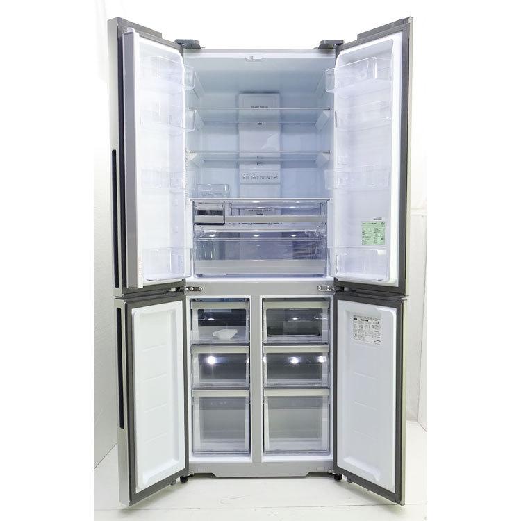 AQUA 冷蔵庫 AQR-TZ42K(S) 2021年製 シルバー 4ドア AQUA 冷蔵庫 AQR