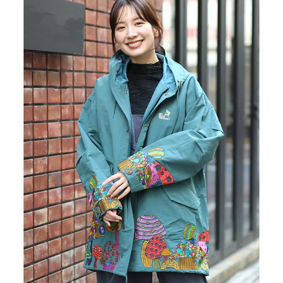 チチカカ（TITICACA） go slow caravan コットンナイロンパネル刺繍