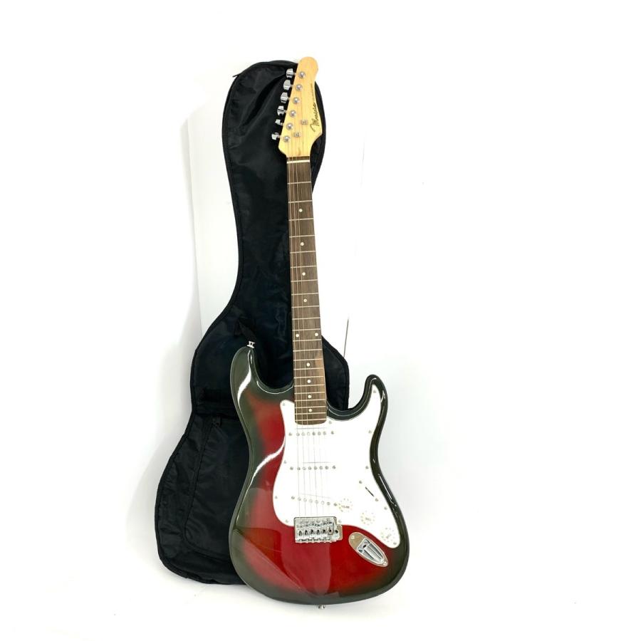 Mavis ストラトタイプ エレキギター ケース付 軽量ボディ Mavis