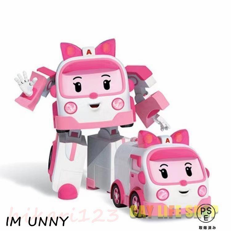 ロボカーポリー 変形変身4体セット 新品未開封品 : tiger sunストア