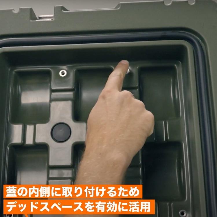 正規品 リッドオーガナイザー 105リットル ラギットケース専用 ローム